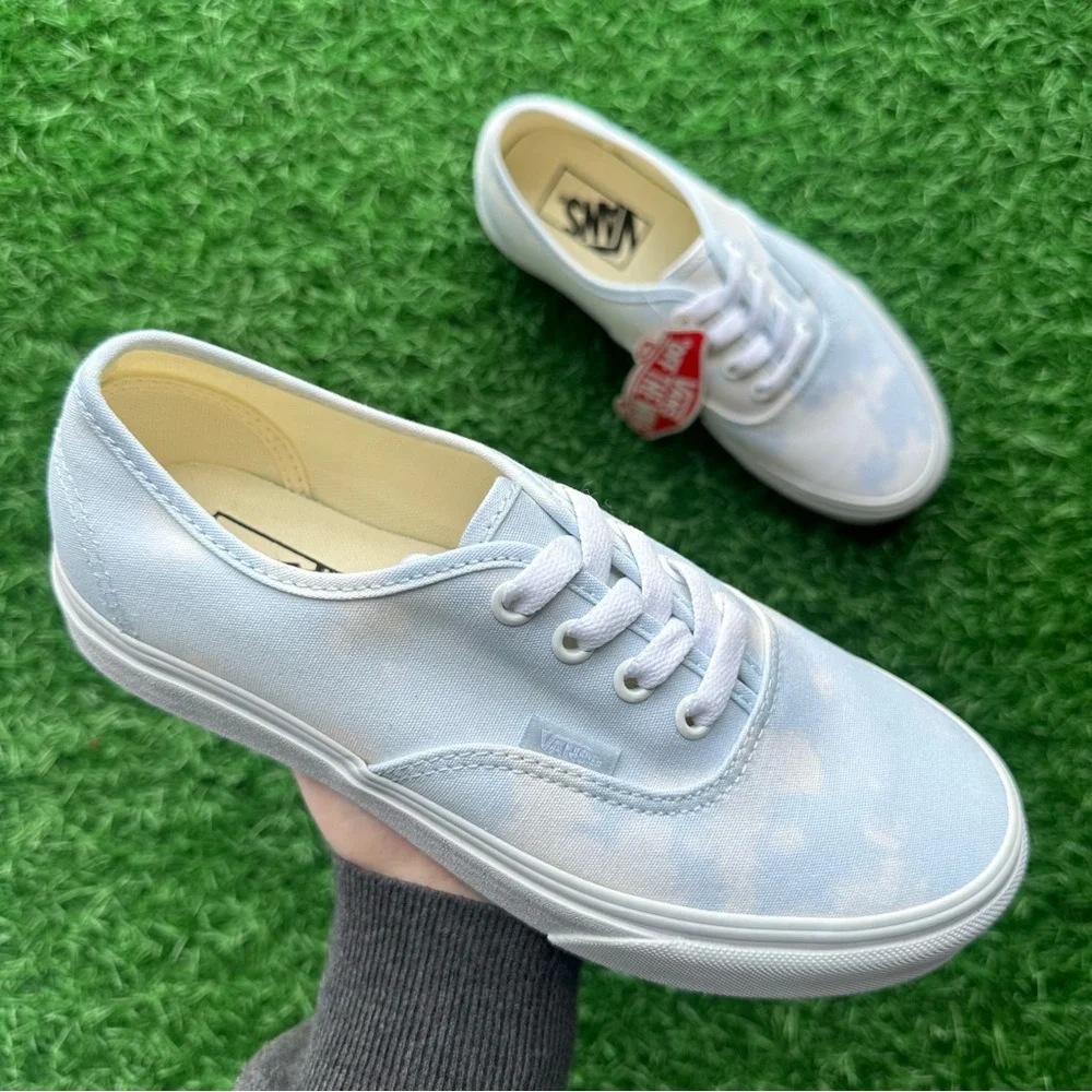 Vans Authentic Bleach Wash Ballad Blue - Picture 1 of 9